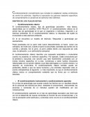 Condicionamiento: procedimiento que consiste en establecer ciertas condiciones de control de estímulos.