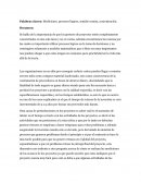 Palabras claves: Mediciones, procesos lógicos, sentido común, concentración.