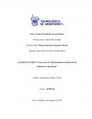 DIipensayo sobre la "Epistemología de la gestión de los ambientes de aprendizaje"