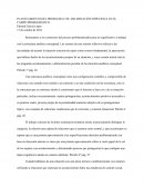 PLANTEAMIENTO DEL PROBLEMA O SU DELIMITACIÓN ESPECIFICA EN EL CAMPO PROBLEMÁTICO.