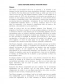 CARTA DE ROMA ESCRITA POR DON BOSCO