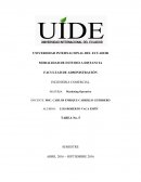 FACULTAD DE ADMINISTRACIÓN INGENIERIA COMERCIAL