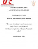 En busca de justicia, incursionando en un nuevo sistema procesal penal