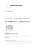 Resuelve las siguientes ecuaciones