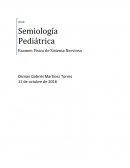 Semiología Pediátrica Examen Físico de Sistema Nervioso