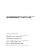 Metodología de la Investigación Científica y Social CAMPAÑA DE CONCIENCIACIÓN SOBRE EL MALTRATO ANIMAL EN LA U.E “ANDRÉS ELOY BLANCO” EN EL AÑO ESCOLAR 2015 - 2016