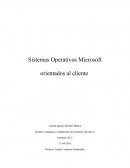 Sistemas Operativos Microsoft orientados al cliente