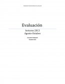 Evaluación Invierno 2013