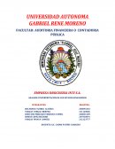 ANALISIS E INTERPRETACION DE LOS ESTADOS FINANCIEROS.