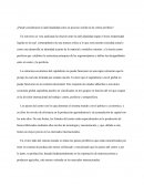 ¿Puede considerarse la individualidad como un proceso similar al de centro periferia?