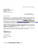 Estimado Ingeniero CHEMISA S.A. DE C.V.