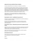 Aplicación de test para identificar Efectos inmediatos..