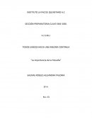 Importancia de la filosofia..