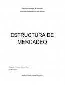 Estructura de mercadeo...
