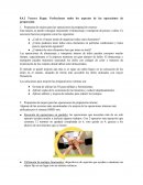 Tercera etapa: Perfeccionar todos los aspectos de las operaciones de preparación