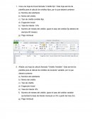 Crea una hoja de Excel llamada “Crédito fijo”. Esta hoja servirá de plantilla para el cálculo de créditos fijos, por lo que deberá contener.