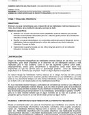 NOMBRE DEL CURSO MATRICULADO DE PROYECTO PEDAGÓGICO: PROYECTO PEDAGOGICO IV.