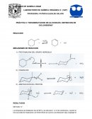 PRÁCTICA 3 “DESHIDRATACION DE ALCOHOLES. OBTENCION DE CICLOHEXENO”