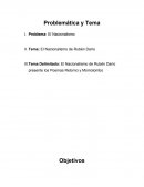 Objetivos el nacionalismo de R.D.