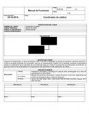 Perfil de coordinados.