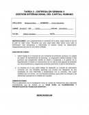 GESTIÓN INTERNACIONAL DEL CAPITAL HUMANO