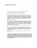 Economía y Comunicación..
