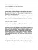 EL NIÑO Y SU RELACION CON LA NATURALEZA.