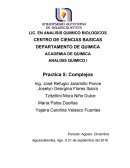 LIC. EN ANALISIS QUIMICO BIOLOGICOS CENTRO DE CIENCIAS BASICAS DEPARTAMENTO DE QUIMICA ACADEMIA DE QUIMICA.
