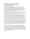 CRECIMIENTO Y DESARROLLO HUMANO