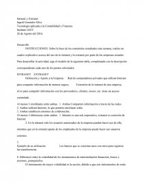 Tecnología aplicada a la Contabilidad y Finanzas. Página 1