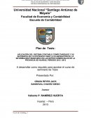 APLICACIÓN DEL SISTEMA CONTABLE COMPUTARIZADO Y SU INCIDENCIA EN LA EFICIENCIA