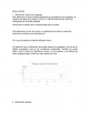 Distribución Local de los cangrejos