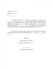 Carta donacion ayuntamiento... Página 1