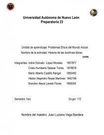 Unidad de aprendizaje: Problemas Éticos del Mundo Actual... Página 1