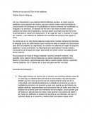 Botella al mar para el Dios de las palabras.Gabriel García Márquez