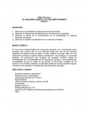 EL EQUILIBRIO QUÍMICO: UN EQUILIBRIO DINÁMICO.