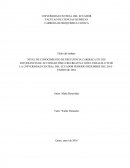 NIVEL DE CONOCIMIENTO DE FRECUENCIA CARDIACA EN LOS ESTUDIANTES DE ACTIVIDAD FÍSICA.