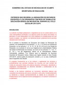 ESTADO DE MICHOACÁN DE OCAMPO FORMATO RUTA MEJORA ESCOLAR 2016-2017