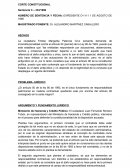 ANALISIS JURISPRUDENCIAL - CORTE CONSTITUCIONAL