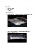 Presion hidrotatica. Practica.