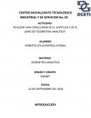 Ensayo capitulo 5 geometria analitica.