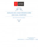 ANÁLISIS DEL CASO CROWN CORK AND SEAL COMPANY.