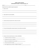 Examen El misterio del Dodo pag. 58.