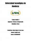 Trabajo: Técnicas de Negociación.