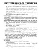 INSTITUTO DE SISTEMAS CYBERCENTER - TALLER DE REPASO II NIVEL