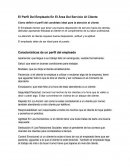 El Perfil Del Empleado En El Área Del Servicio Al Cliente