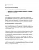 Estudio de los conceptos de probabilidad