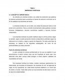 Agencias de viajes - Empresas complementarias