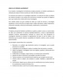 ¿Qué es el método cuantitativo?