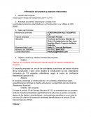 La actividad económica relacionada es La Construcción; y su Código es CIIU 50000.
